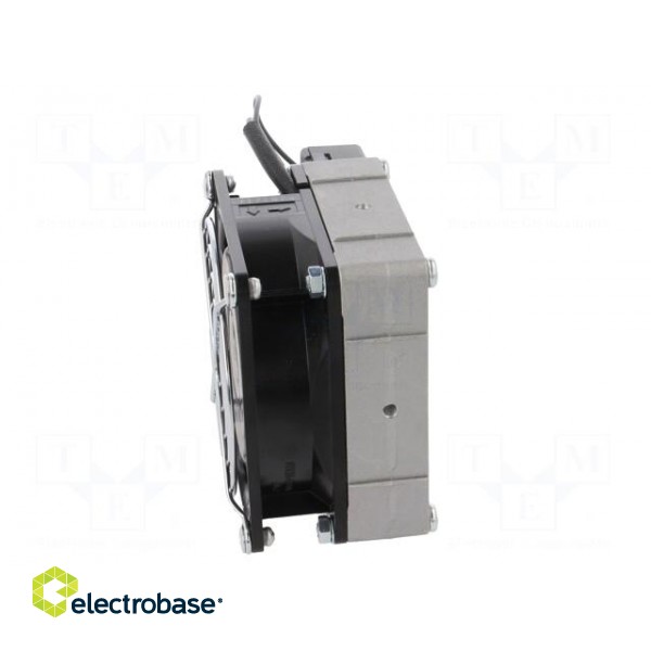Blower heater | 100W | IP20 | for DIN rail mounting | 80x112x47mm фото 7