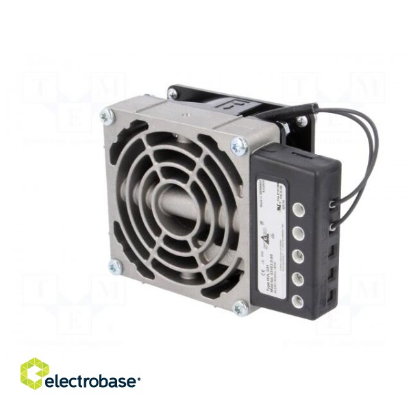 Blower | heating | 150W | 230VAC | IP20 | for DIN rail mounting | 35m3/h image 2