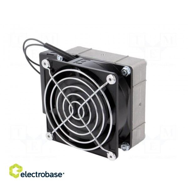 Blower heater | 150W | IP20 | for DIN rail mounting | 80x112x47mm фото 6