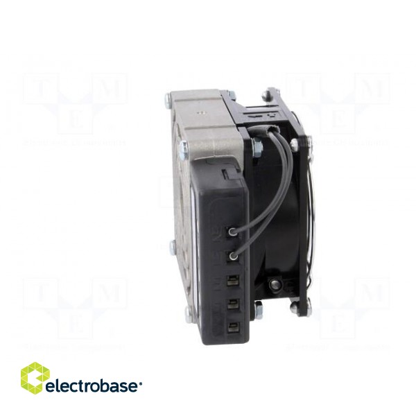 Blower heater | 150W | IP20 | for DIN rail mounting | 80x112x47mm image 3