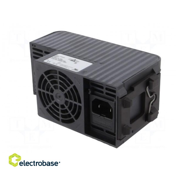 Blower heater | 1kW | IP20 | for DIN rail mounting | 152.5x88x66mm image 6