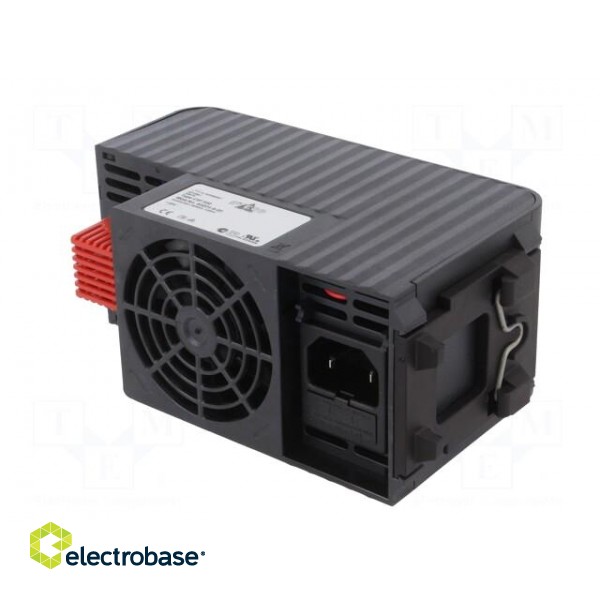 Blower | heating | 1kW | 230VAC | IP20 | for DIN rail mounting | 63m3/h image 6