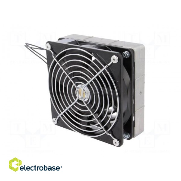 Blower heater | 200W | IP20 | for DIN rail mounting | 119x151x47mm image 6