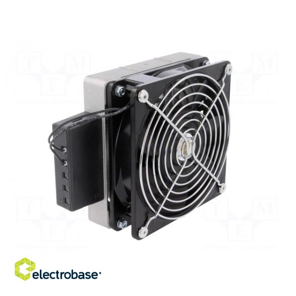 Blower | heating | 200W | 230VAC | IP20 | for DIN rail mounting image 4