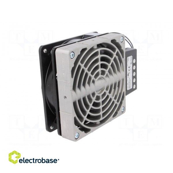 Blower heater | 200W | IP20 | for DIN rail mounting | 119x151x47mm paveikslėlis 8