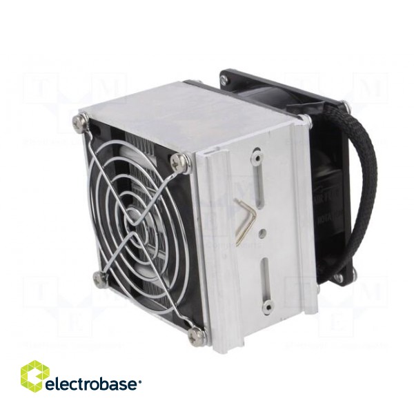 Blower heater | 200W | IP20 | for DIN rail mounting | 230VAC image 8