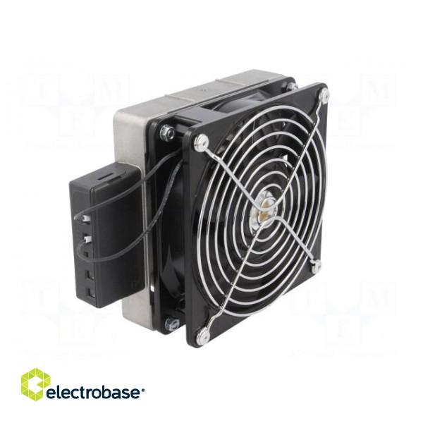 Blower heater | 300W | IP20 | for DIN rail mounting | 119x151x47mm image 4