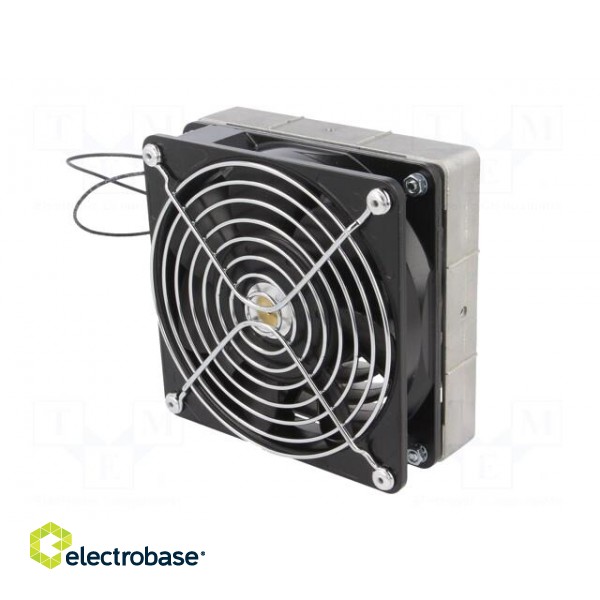 Blower heater | 300W | IP20 | for DIN rail mounting | 119x151x47mm image 6