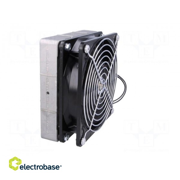 Blower heater | 400W | IP20 | for DIN rail mounting | 119x151x47mm paveikslėlis 8