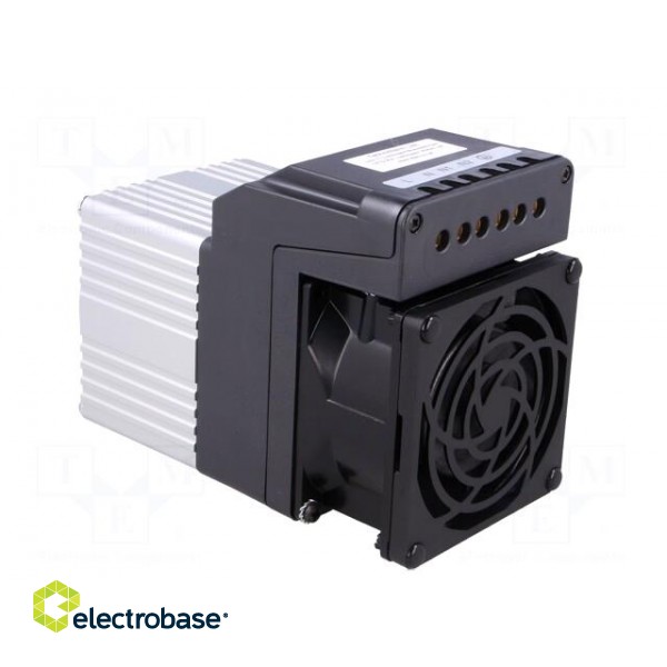 Blower heater | CIRRUS 80 | 300÷600W | 230VAC | IP20 | 82x82x110mm paveikslėlis 4