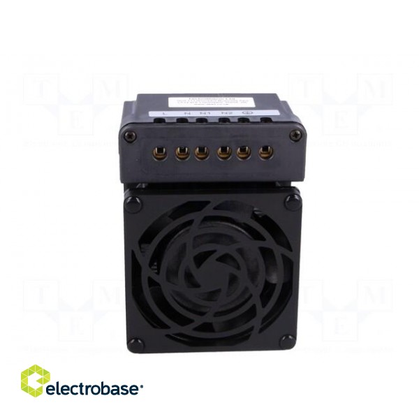 Blower heater | CIRRUS 80 | 300÷600W | 230VAC | IP20 | 82x82x110mm фото 5