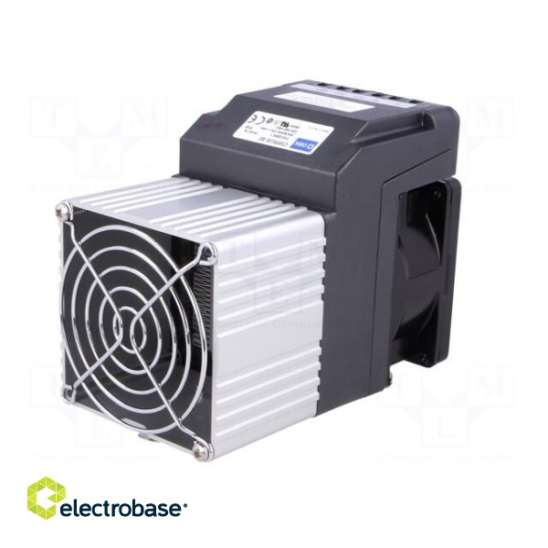 Blower heater | CIRRUS 80 | 300÷600W | 230VAC | IP20 | 82x82x110mm фото 2