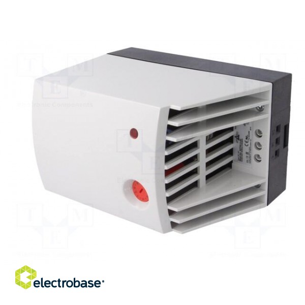 Blower heater | CR 027 | 475W | IP20 | for DIN rail mounting | 230V фото 2