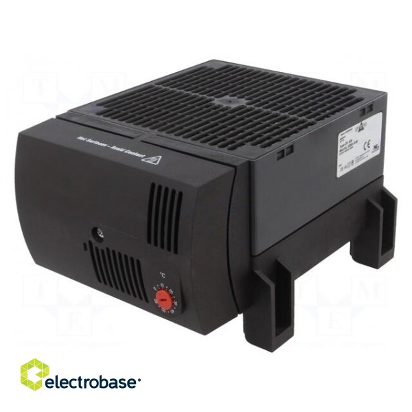 Blower heater | CR 030 | 950W | IP20 | M5 screw | 168x145x100mm | 230V paveikslėlis 1