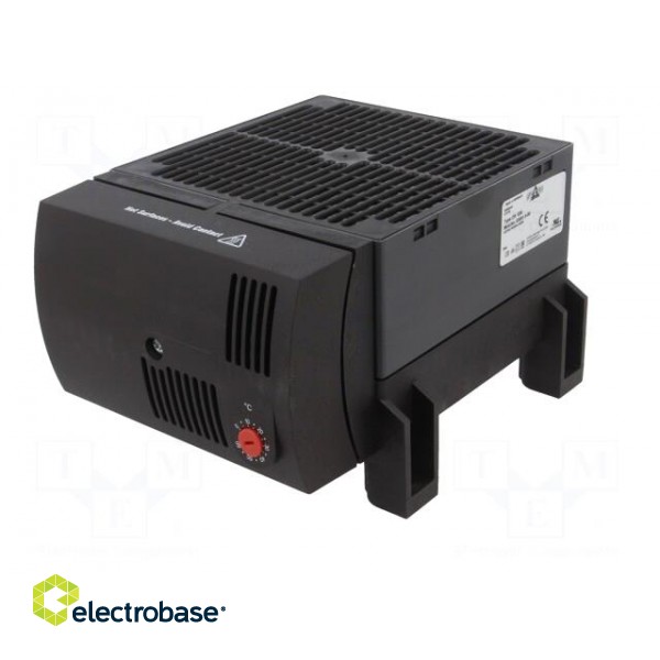 Blower heater | CR 030 | 950W | IP20 | M5 screw | 168x145x100mm | 230V paveikslėlis 2