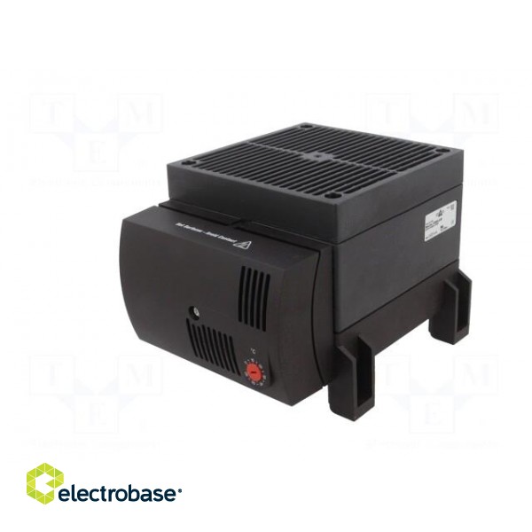 Blower heater | CS 030 | 1.2kW | IP20 | M5 screw | 168x145x120mm | 230V фото 2
