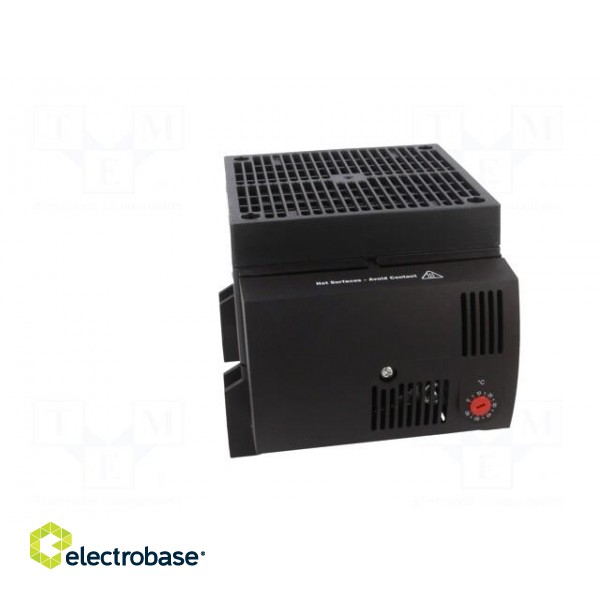 Blower heater | CS 030 | 1.2kW | IP20 | M5 screw | 168x145x120mm | 230V image 9