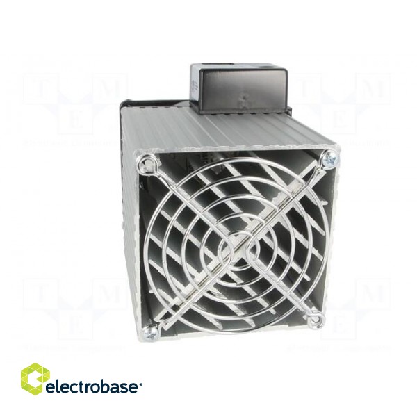 Blower heater | 250W | IP20 | DIN EN50022 35mm | 112x82x135mm | 230V paveikslėlis 5