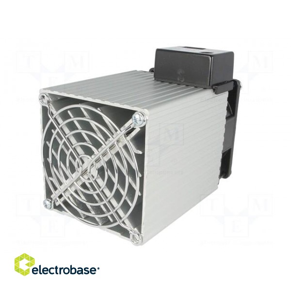 Blower heater | 250W | IP20 | DIN EN50022 35mm | 112x82x135mm | 230V paveikslėlis 6