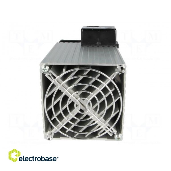 Blower heater | 500W | IP20 | DIN EN50022 35mm | 112x82x165mm | 230V paveikslėlis 5