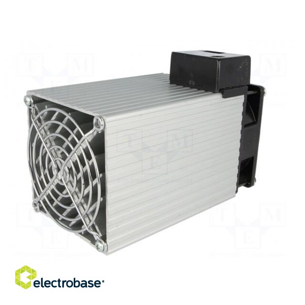 Blower heater | 500W | IP20 | DIN EN50022 35mm | 112x82x165mm | 230V paveikslėlis 6