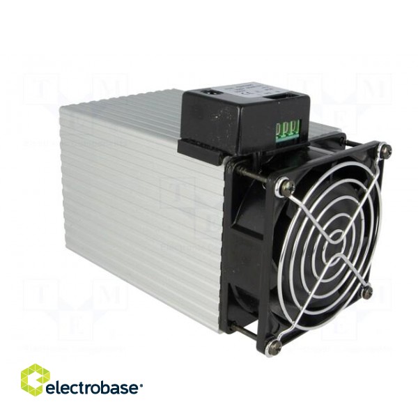 Blower heater | 500W | IP20 | DIN EN50022 35mm | 112x82x165mm | 230V paveikslėlis 8