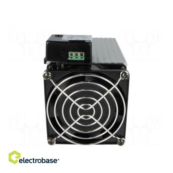 Blower heater | 500W | IP20 | DIN EN50022 35mm | 112x82x165mm | 230V paveikslėlis 9