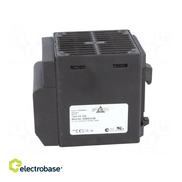 Semiconductor heater | CS 028 | 150W | 230VAC | IP20 image 3