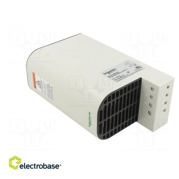 Heater | 150W | 110÷250V | IP20 | for DIN rail mounting | 150x60x90mm image 2