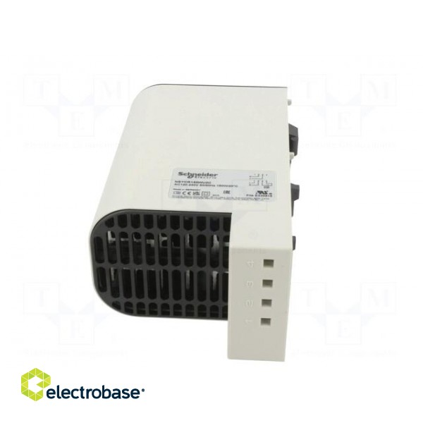 Heater | 150W | 110÷250V | IP20 | for DIN rail mounting | 150x60x90mm image 3