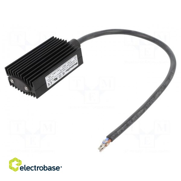 Heater | heatsink | 20W | 110÷250V | IP54 | for DIN rail mounting фото 1