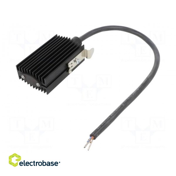 Heater | heatsink | 20W | 110÷250V | IP54 | for DIN rail mounting фото 4