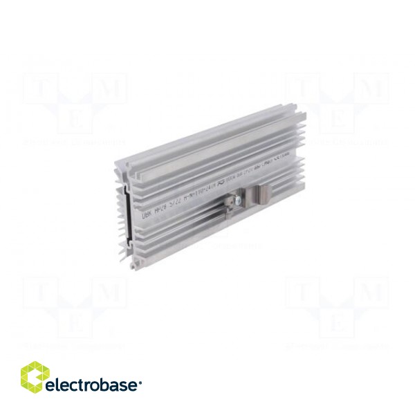 Radiator heater | NIMBUS D175 | 100W | IP20 | DIN EN50022 35mm | 240V image 2