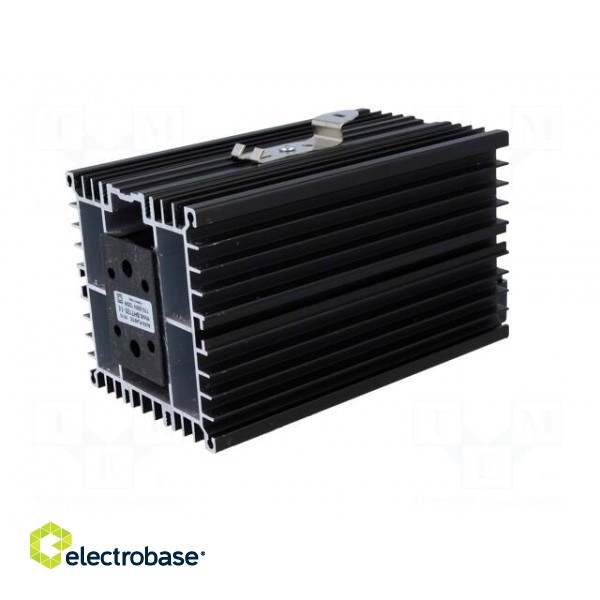 Semiconductor heater | 125W | IP20 | DIN EN50022 35mm | 90x80x160mm фото 2