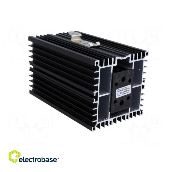 Semiconductor heater | 125W | IP20 | DIN EN50022 35mm | 90x80x160mm фото 8