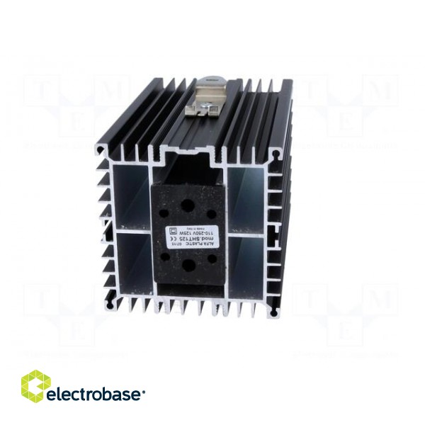 Semiconductor heater | 125W | IP20 | DIN EN50022 35mm | 90x80x160mm фото 9