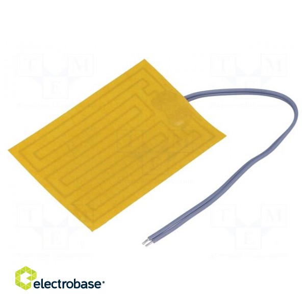 Module: heater mat | 110x77x0.115mm | Electr.connect: 250mm wires