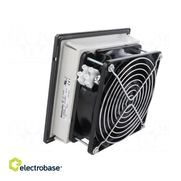 Fan: AC | axial | 230VAC | 64m3/h | 44dBA | IP55 | 145x75x145mm | black paveikslėlis 5