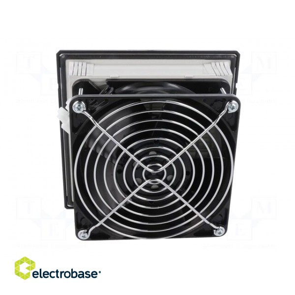 Fan: AC | axial | 230VAC | 64m3/h | 44dBA | IP55 | 145x75x145mm | black paveikslėlis 6