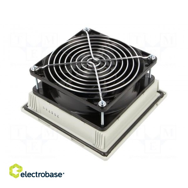 Fan: AC | axial | 230VAC | 67m3/h | 44dBA | IP54 | 145x75x145mm | grey image 2