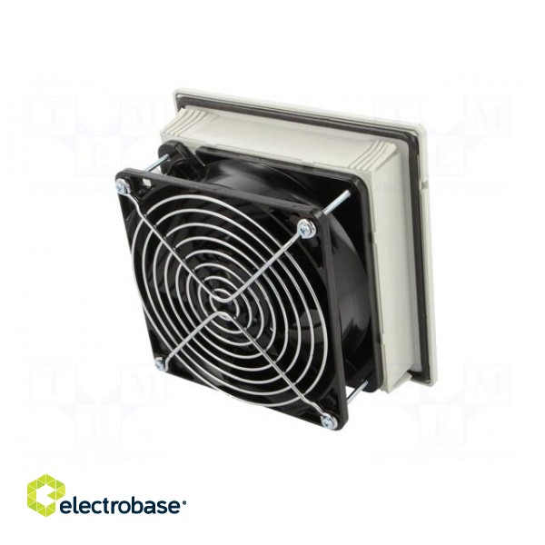 Fan: AC | axial | 230VAC | 67m3/h | 44dBA | IP54 | 145x75x145mm | grey paveikslėlis 7