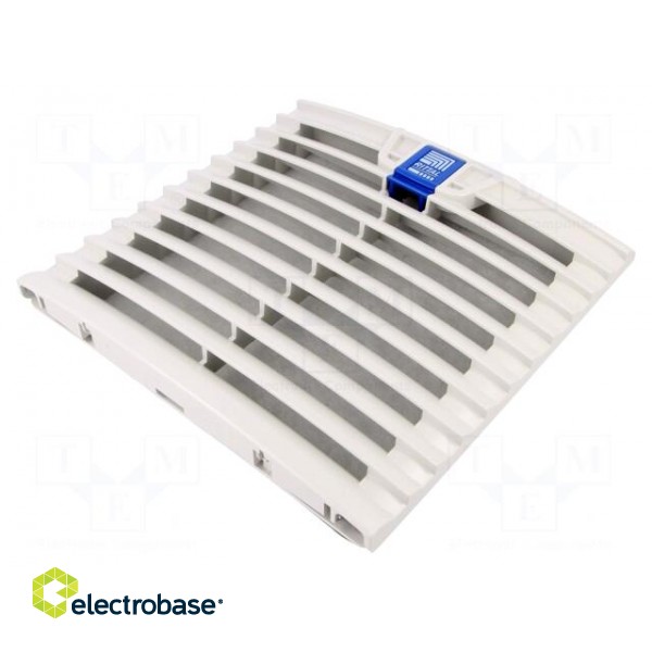 Fan: AC | fan tray | 230VAC | 120m3/h | 49dBA | IP54 | Colour: white image 1