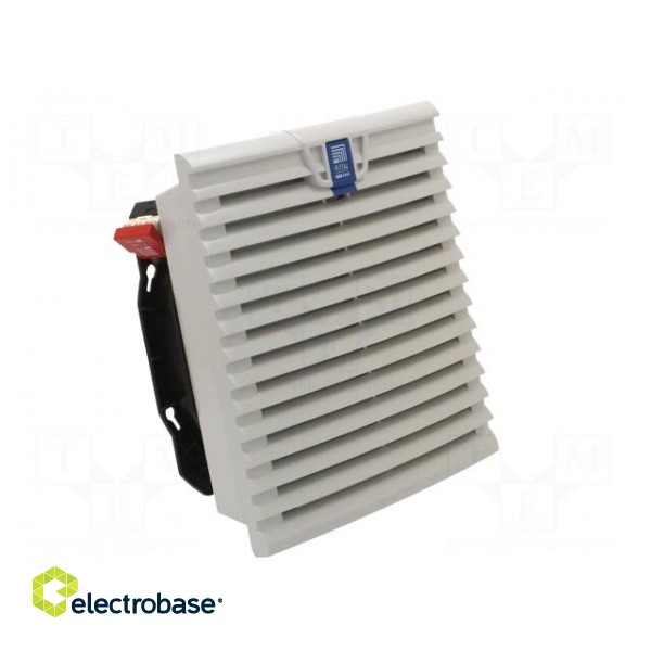 Fan: AC | fan tray | 230VAC | 160m3/h | 46dBA | IP54 | 255x255x132mm image 8