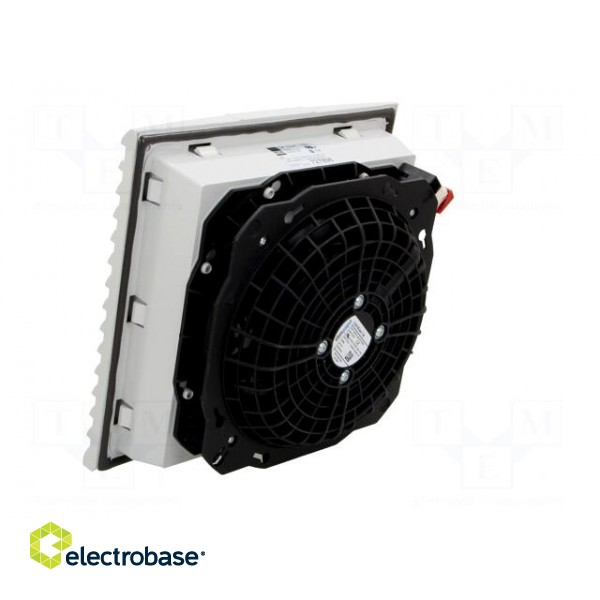 Fan: AC | fan tray | 230VAC | 250m3/h | 56dBA | IP54 | Colour: white image 4