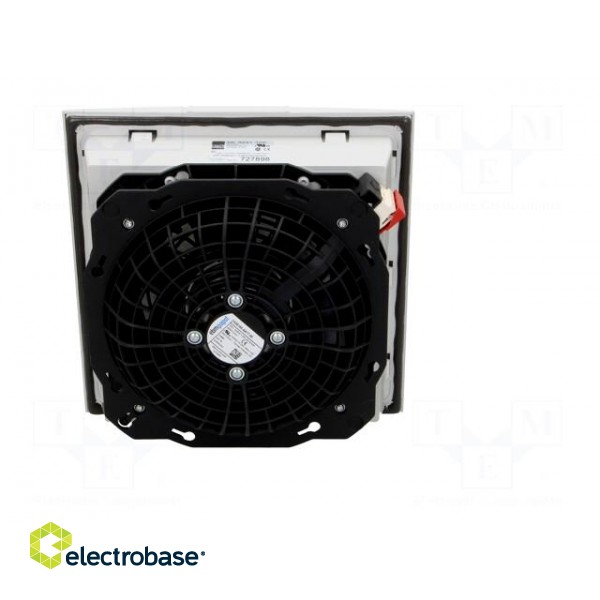 Fan: AC | fan tray | 230VAC | 250m3/h | 56dBA | IP54 | 255x255x132mm image 5