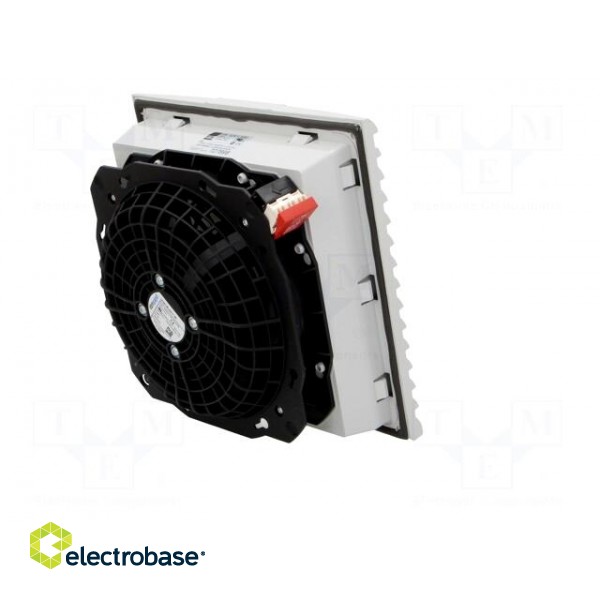Fan: AC | fan tray | 230VAC | 250m3/h | 56dBA | IP54 | 255x255x132mm image 6