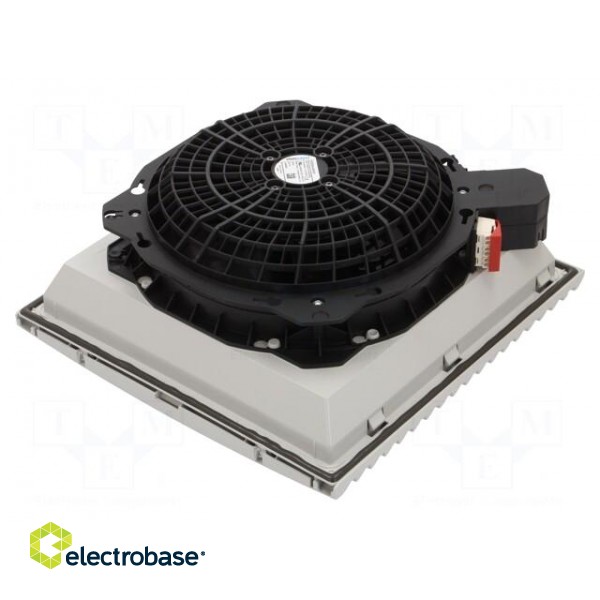 Fan: AC | fan tray | 230VAC | 600m3/h | 61dBA | IP54 | 323x323x143.5mm image 2