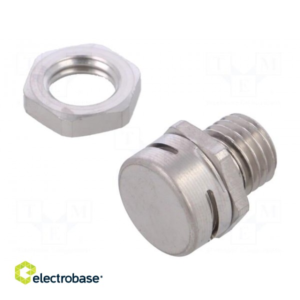 Pressure compensation device | aluminium | IP67 | 70mm image 2