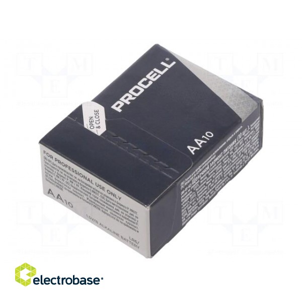 Battery: alkaline | 1.5V | AA | Batt.no: 10