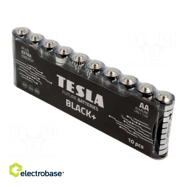 Battery: alkaline | 1.5V | AA | non-rechargeable | Ø14.5x50.5mm